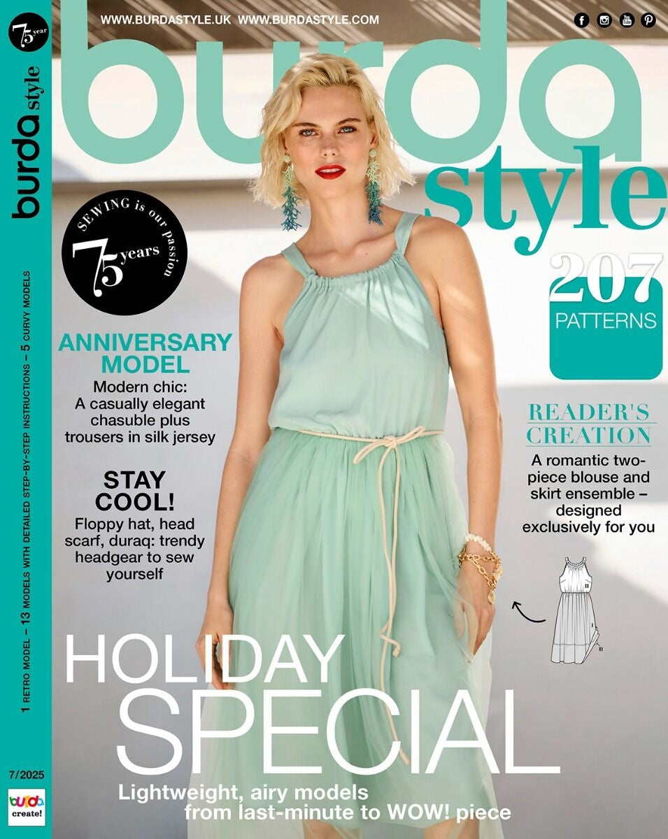 Tạp Chí Burda Style Magazine #July 2025