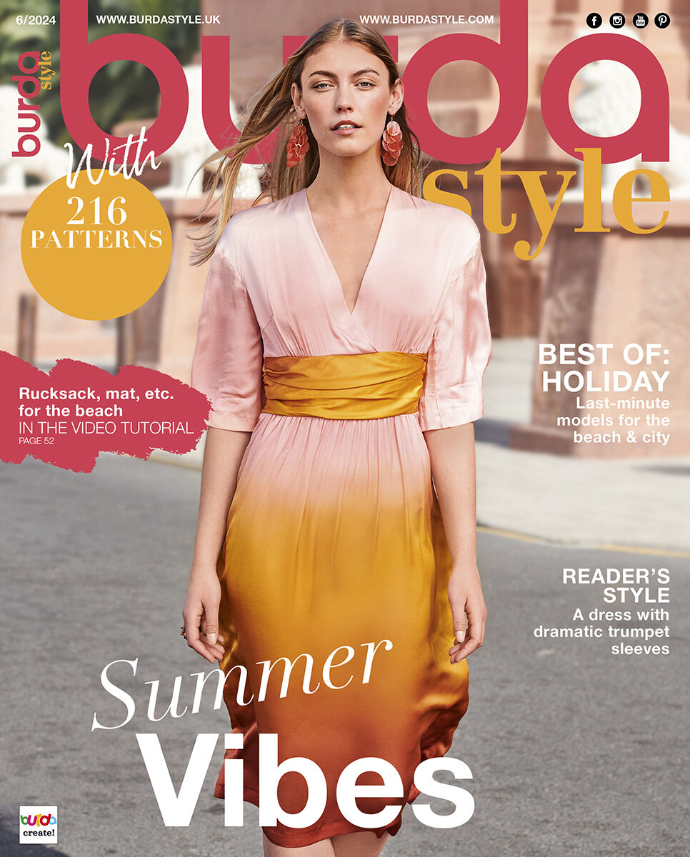 Tạp Chí Burda Style Magazine #June 2024