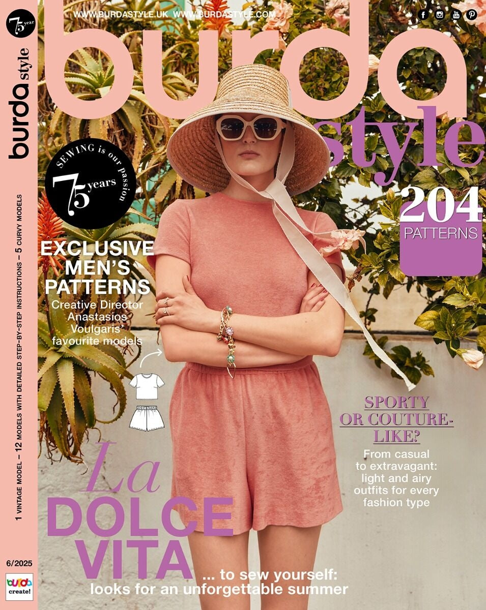 Tạp Chí Burda Style Magazine #June 2025-Kallos