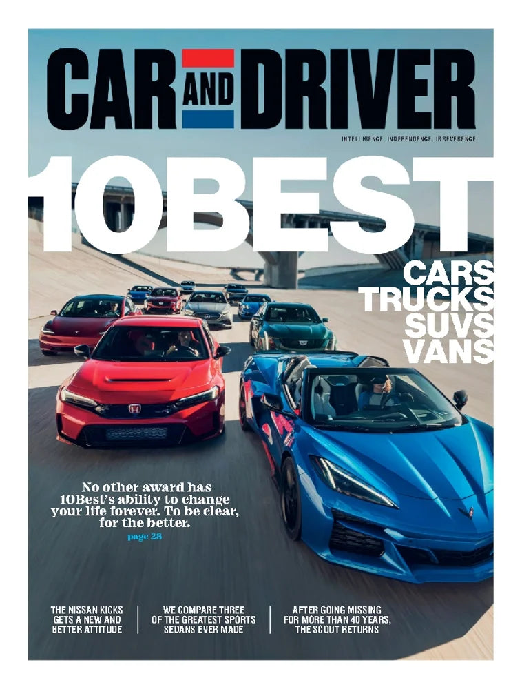 Tạp Chí Car And Driver Magazine #January / February 2025-Kallos