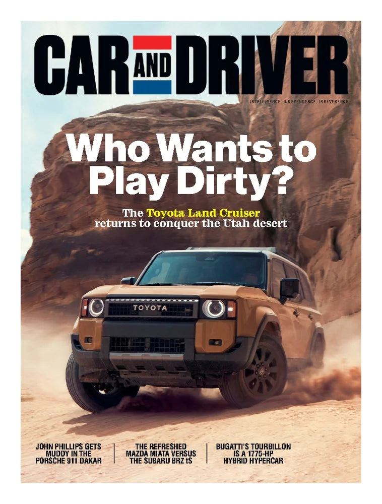 Tạp Chí Car And Driver Magazine #July / August 2024-Kallos