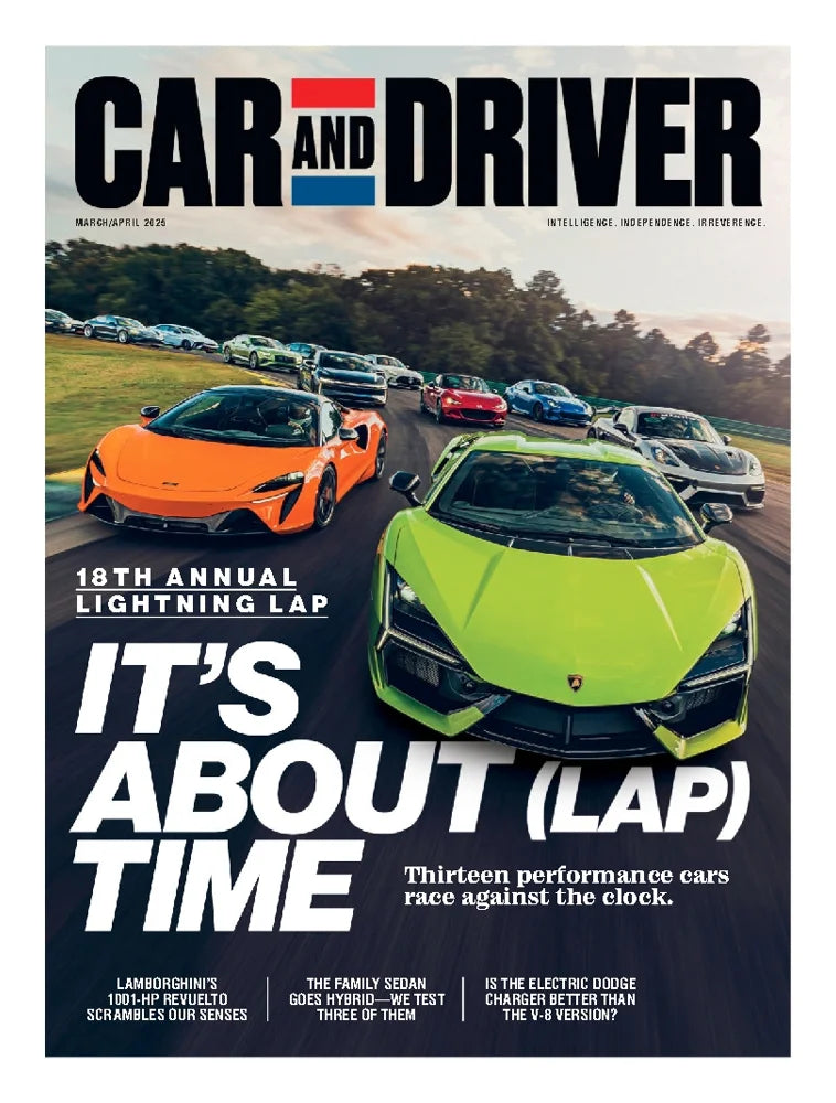 Tạp Chí Car And Driver Magazine #March / April 2025