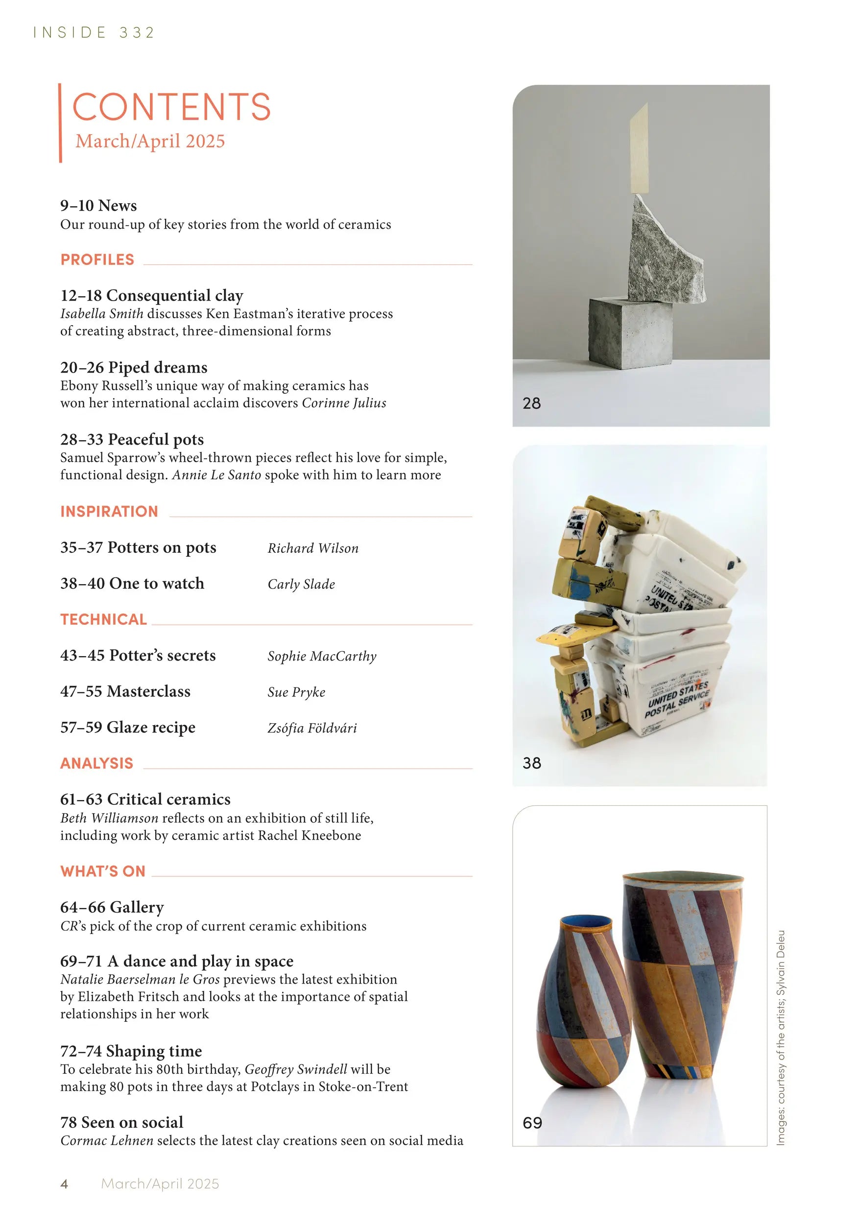 Tạp Chí Ceramic Review (UK) Magazine #March / April 2025 - Kallos Vietnam