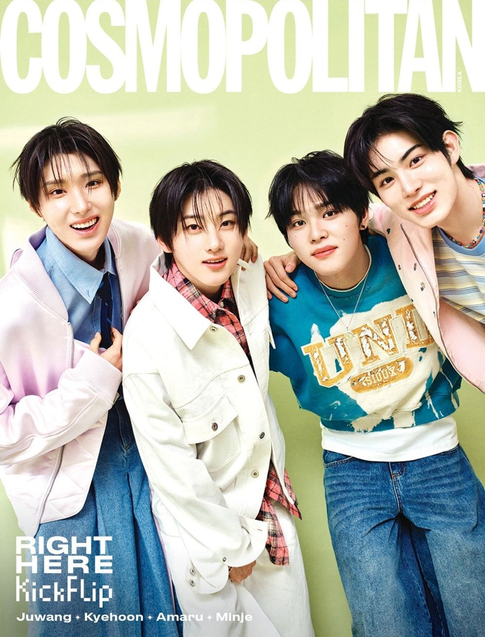 Tạp Chí Cosmopolitan (Korea) Magazine #May 2025 - KickFlip (Type D)-Kallos