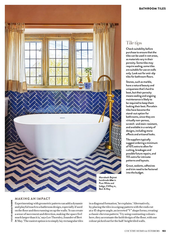 Tạp Chí Country Homes &amp; Interiors Magazine 