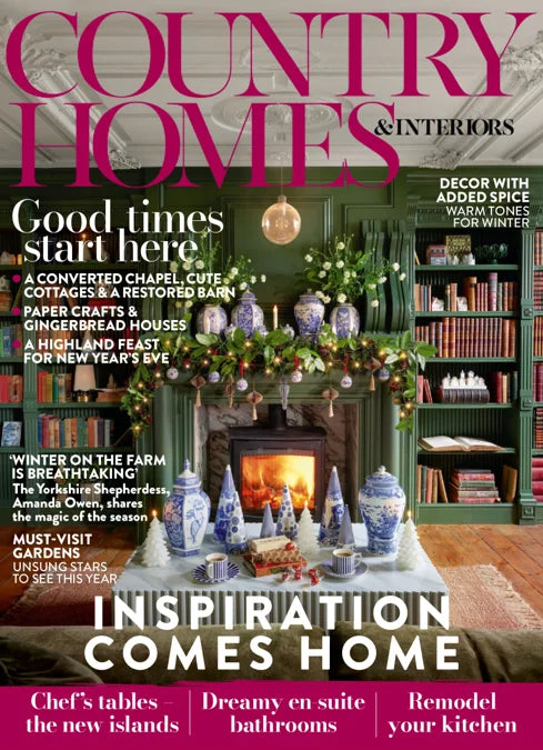 Tạp Chí Country Homes & Interiors (UK) Magazine #January 2026-Kallos