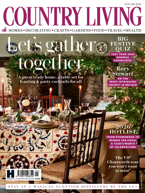 Tạp Chí Country Living (UK) Magazine #January 2026-Kallos