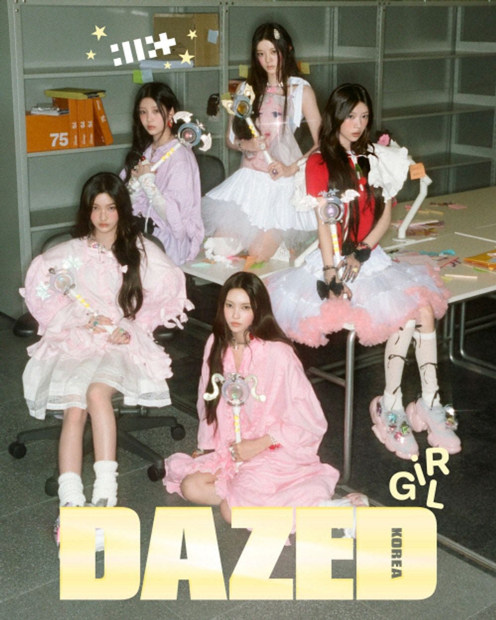 Tạp Chí DAZED (Korea) Magazine #June 2025 - ILLIT-Kallos