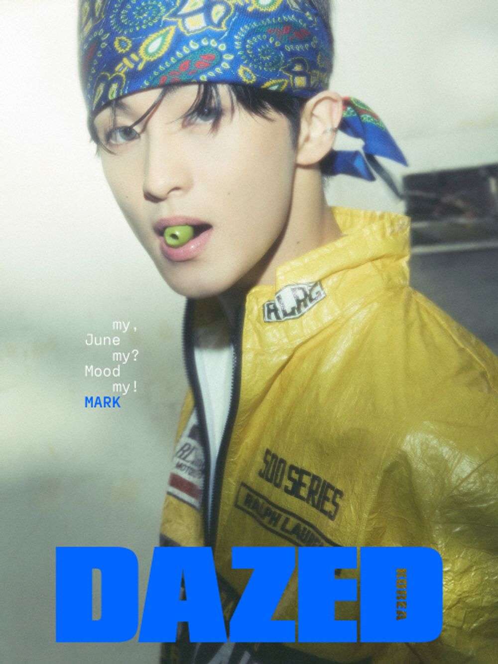 Tạp Chí DAZED (Korea) Magazine #June 2025 - NCT Mark-Kallos