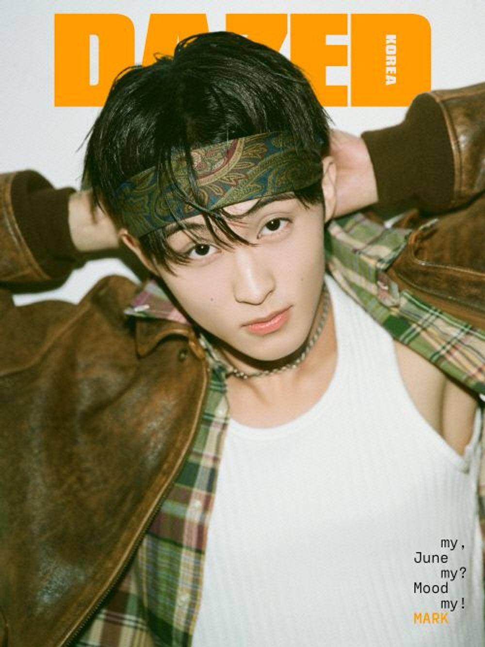 Tạp Chí DAZED (Korea) Magazine #June 2025 - NCT Mark-Kallos