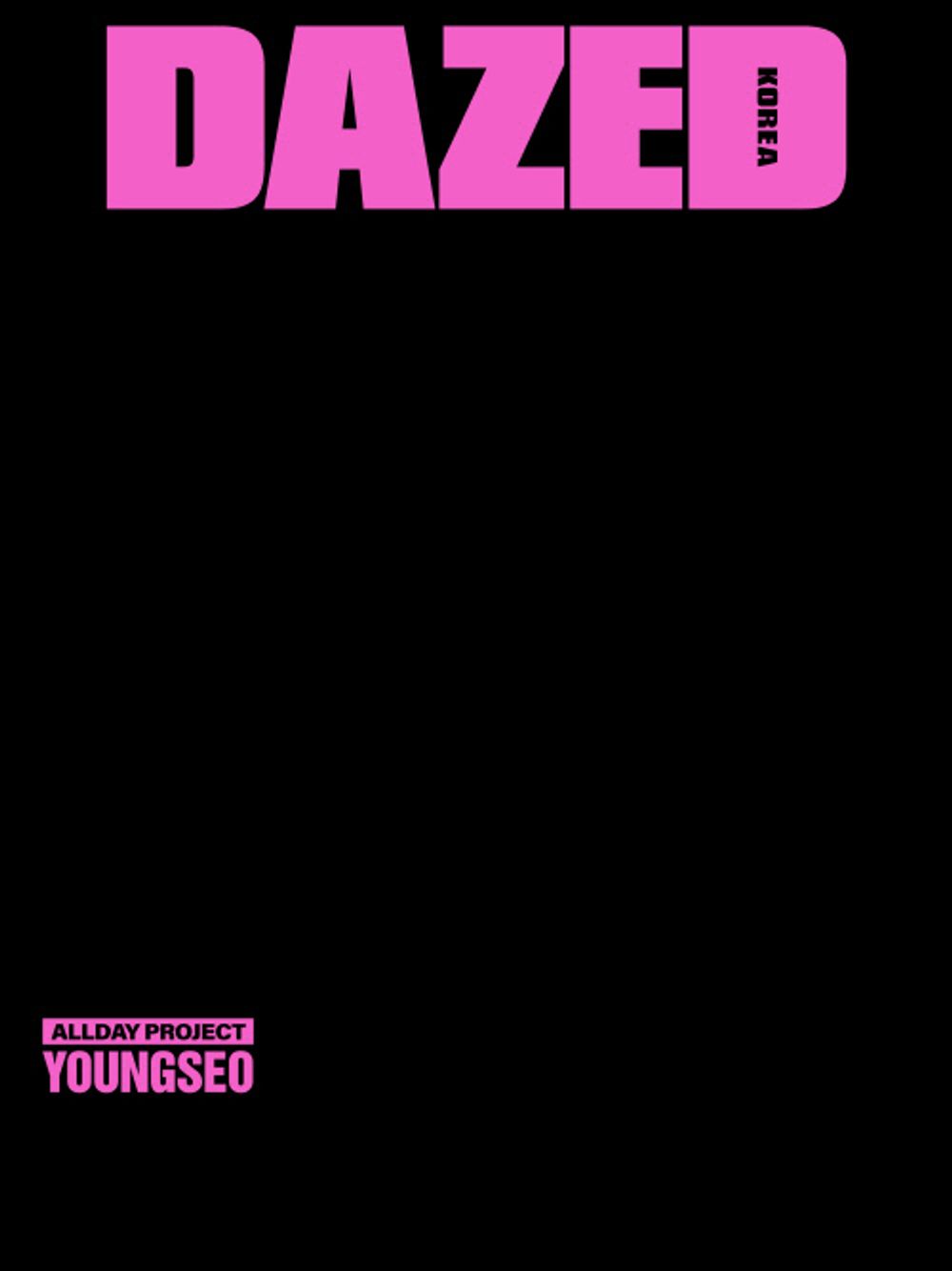 Tạp Chí DAZED (Korea) Magazine #September 2025
