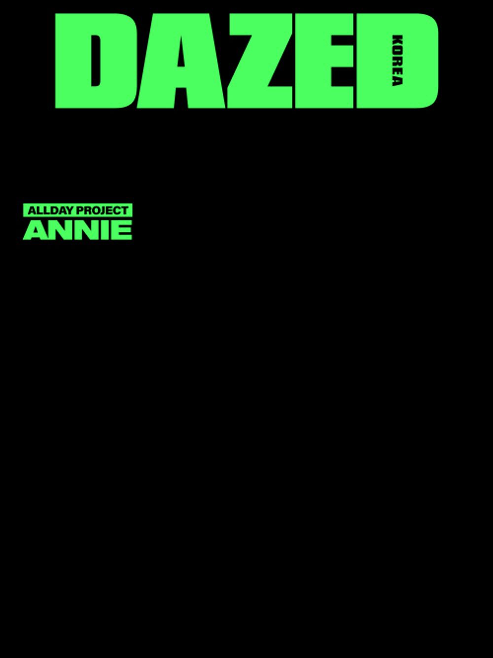 Tạp Chí DAZED (Korea) Magazine #September 2025
