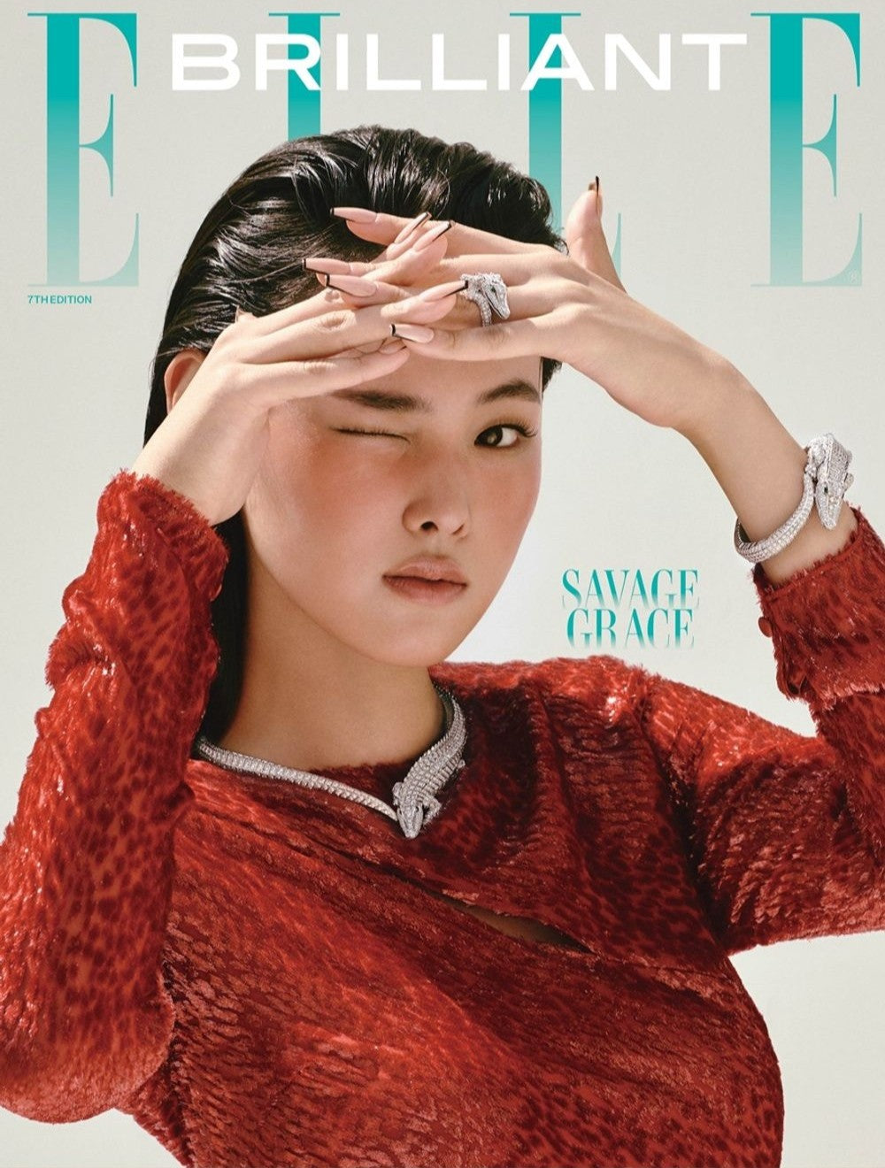 Tạp Chí ELLE BRILLIANT Magazine #October 2025 - Savage Grace-Kallos