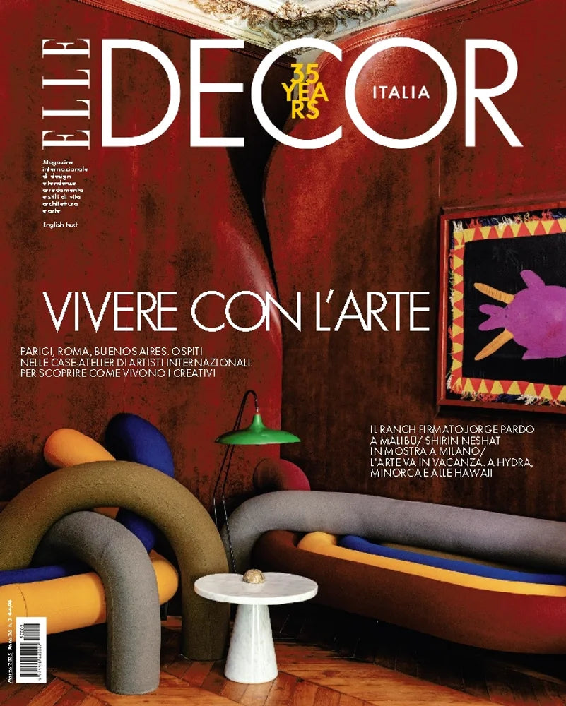 Tạp Chí ELLE DECOR (Italia) Magazine #March 2025 - Kallos Vietnam