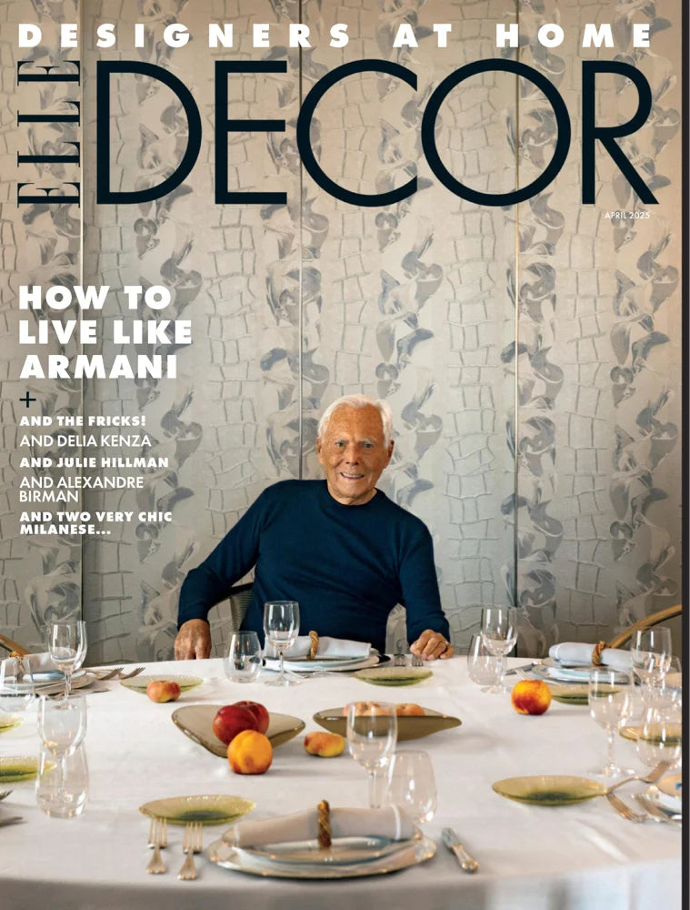 Tạp Chí ELLE DECOR (USA) Magazine #April 2025 - Kallos Vietnam
