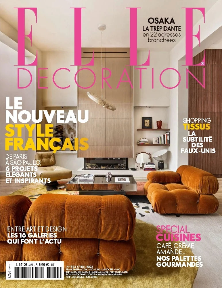 Tạp Chí ELLE Décoration (France) Magazine #Issue 323 / April 2025