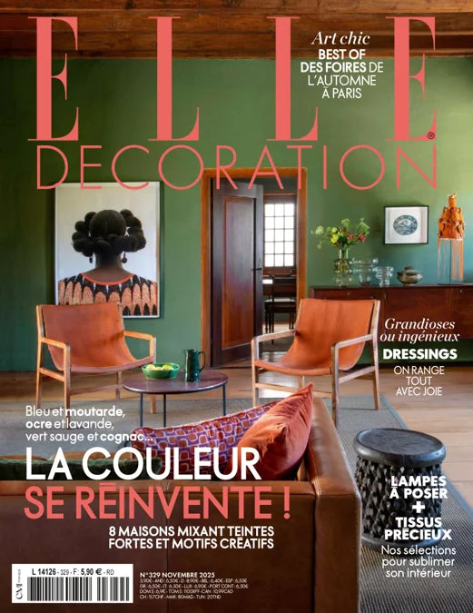 Tạp Chí ELLE Décoration (France) Magazine #Issue 329 / November 2025