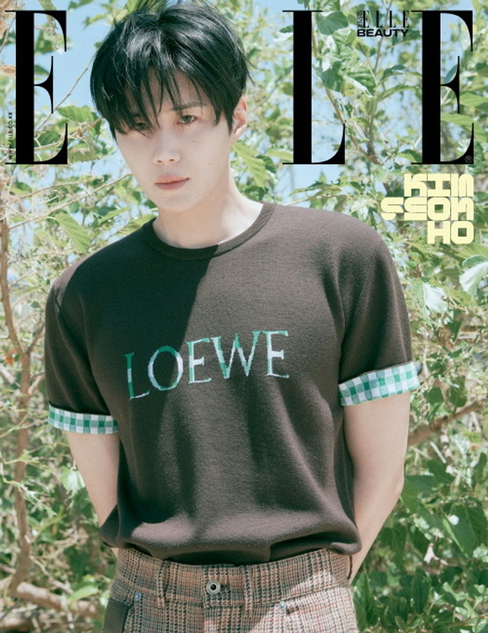 Tạp Chí ELLE (Korea) Magazine #August 2025 - Kim Seon-ho-Kallos