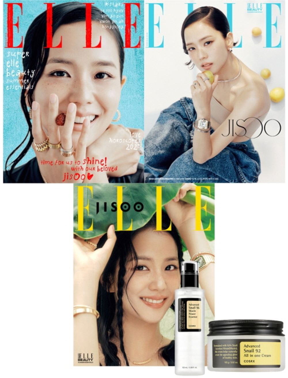 Tạp Chí ELLE (Korea) Magazine #July 2025 - Jisoo-Kallos