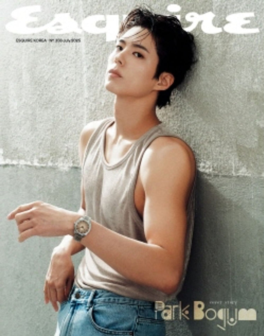 Tạp Chí ESQUIRE (Korea) Magazine #July 2025 - Park Bo-gum-Kallos