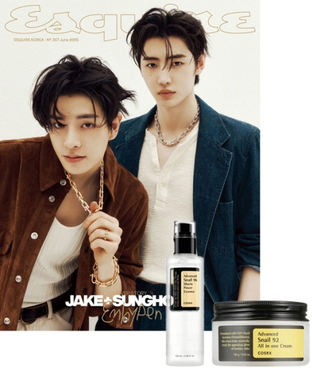 Tạp Chí ESQUIRE (Korea) Magazine #June 2025 - ENHYPEN