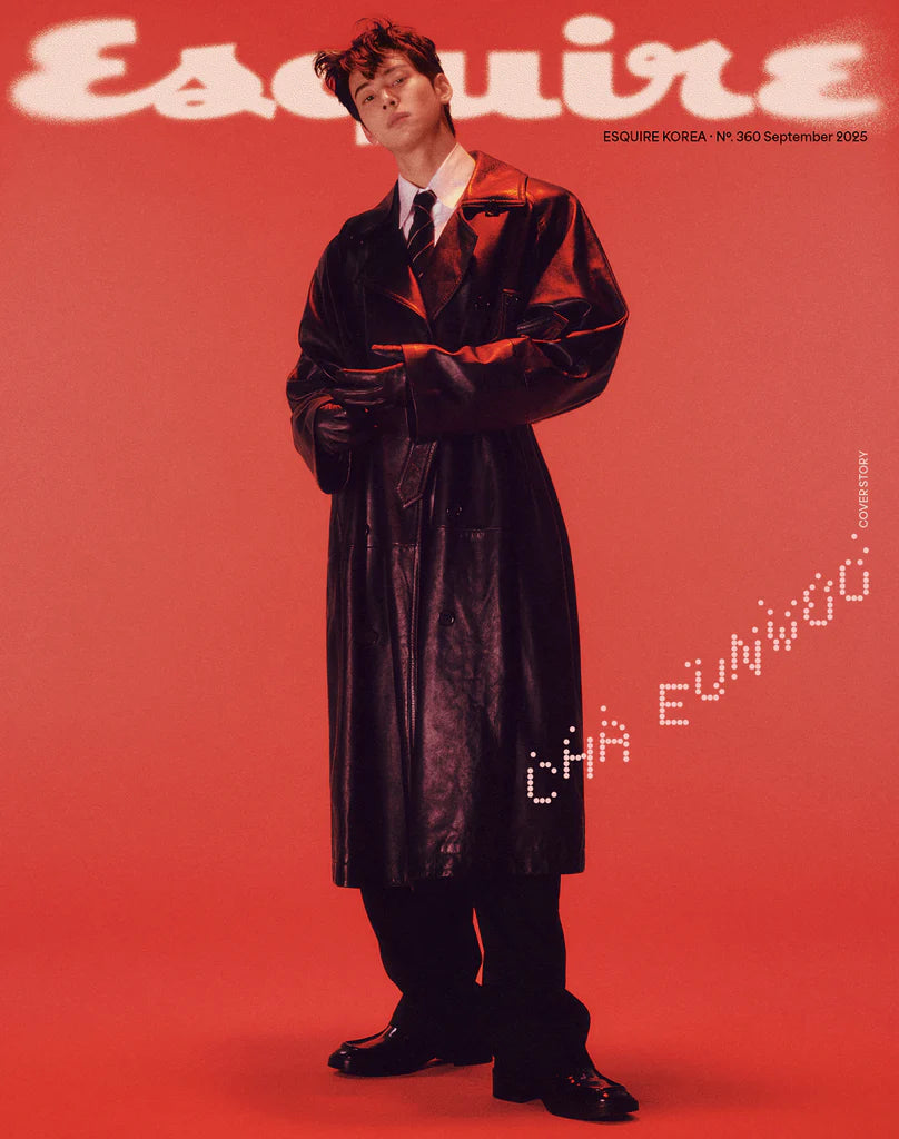 Tạp Chí ESQUIRE (Korea) Magazine #September 2025 - Cha Eun-woo