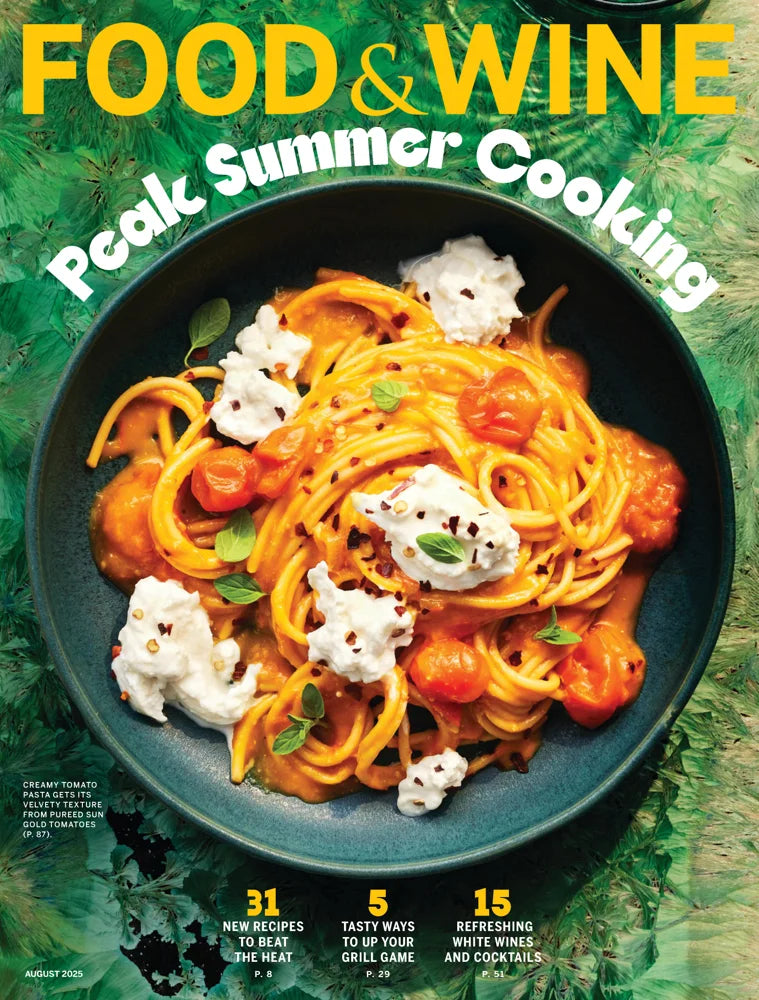 Tạp Chí Food & Wine (USA) Magazine #August 2025-Kallos