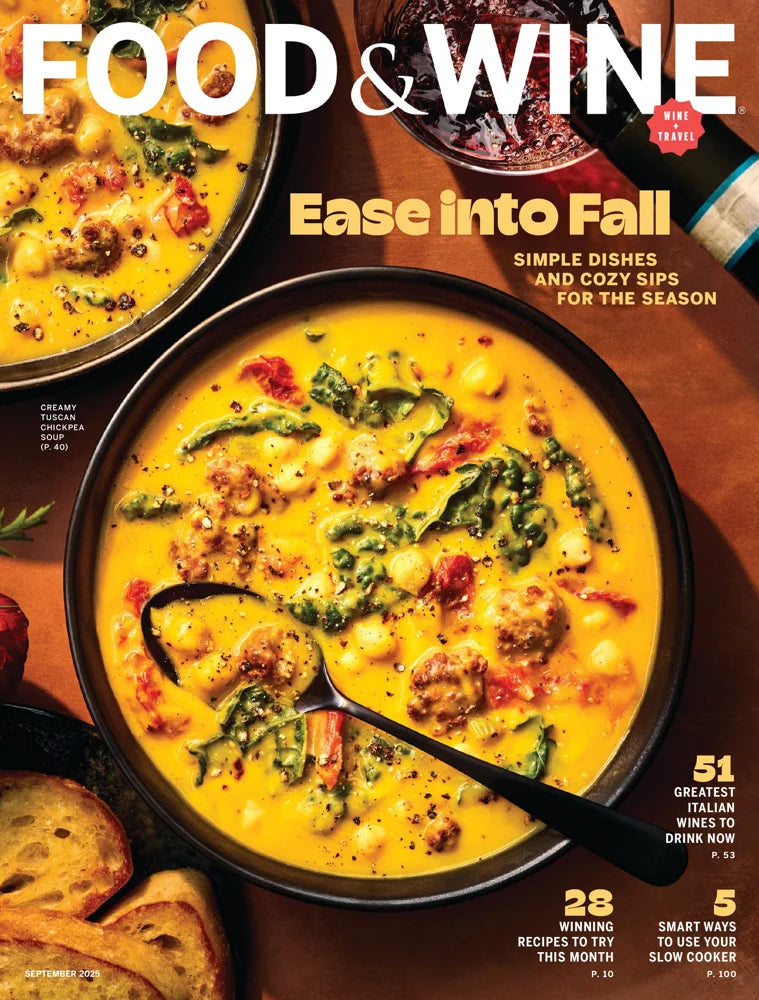 Tạp Chí Food & Wine (USA) Magazine #September 2025-Kallos