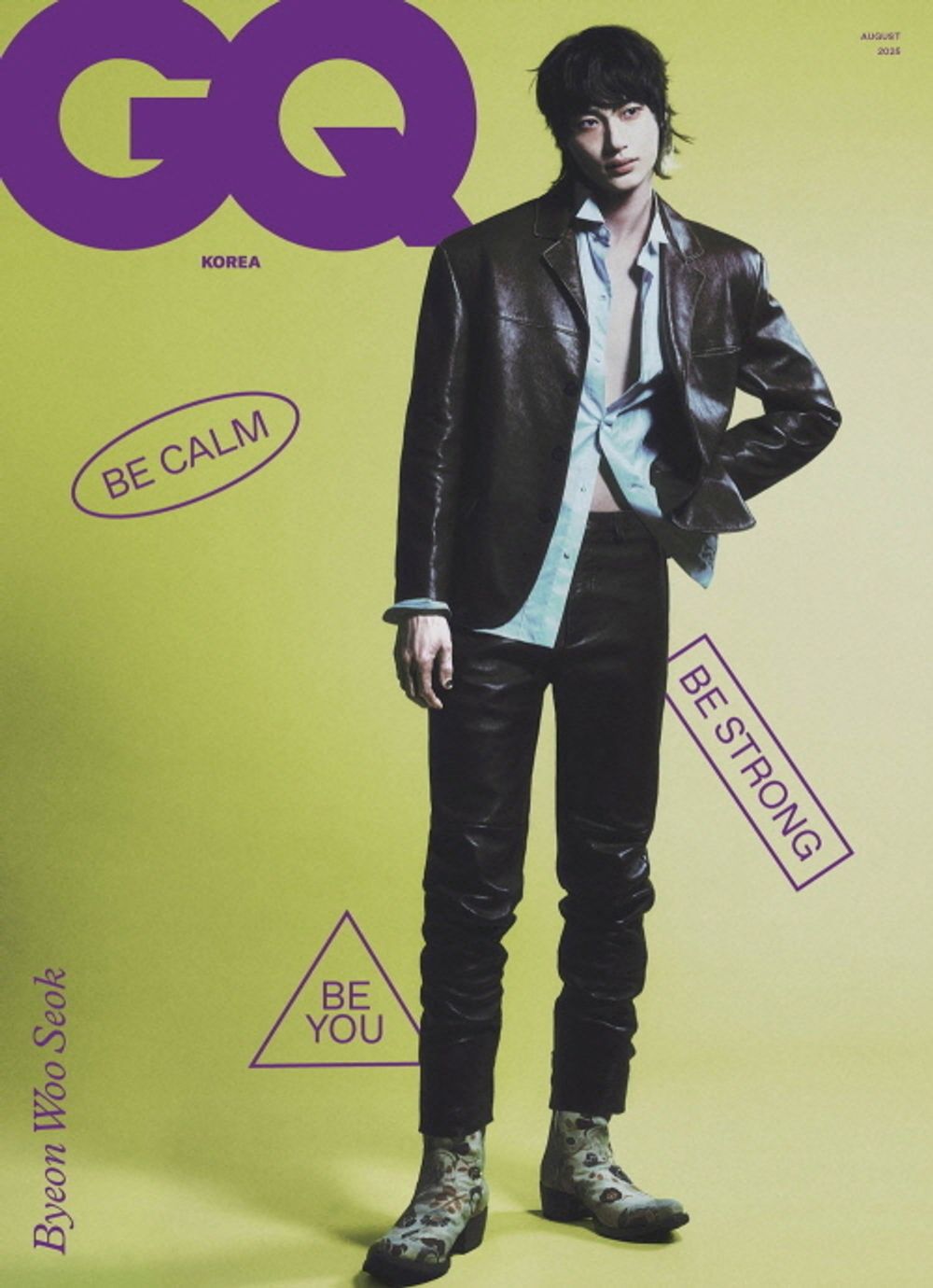 Tạp Chí GQ (Korea) Magazine #August 2025 - Byeon Woo-seok
