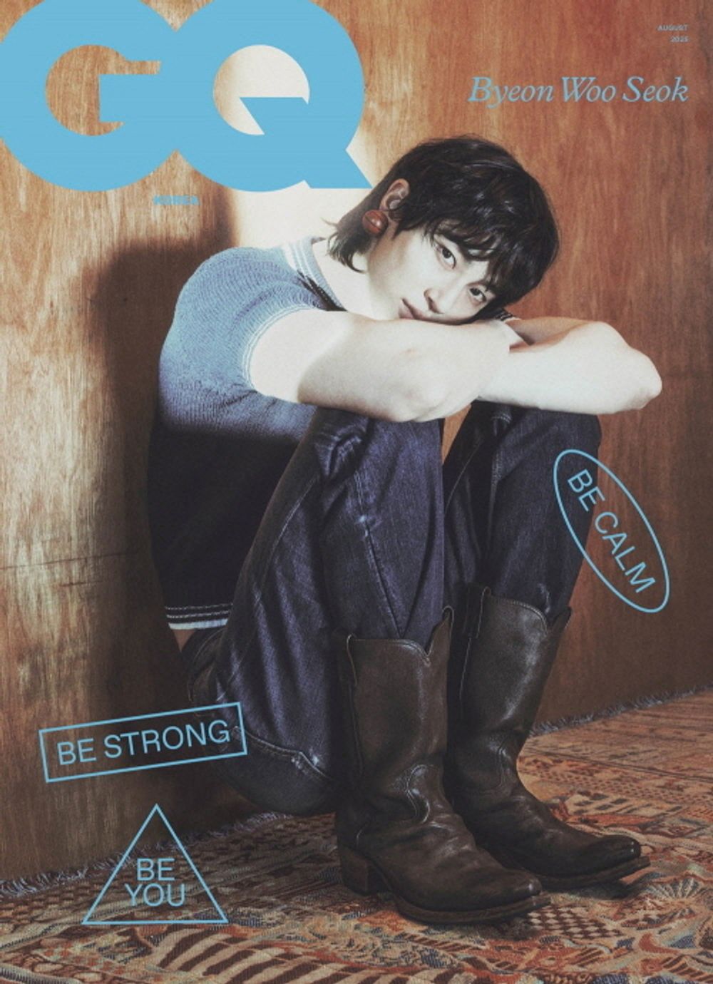 Tạp Chí GQ (Korea) Magazine #August 2025 - Byeon Woo-seok