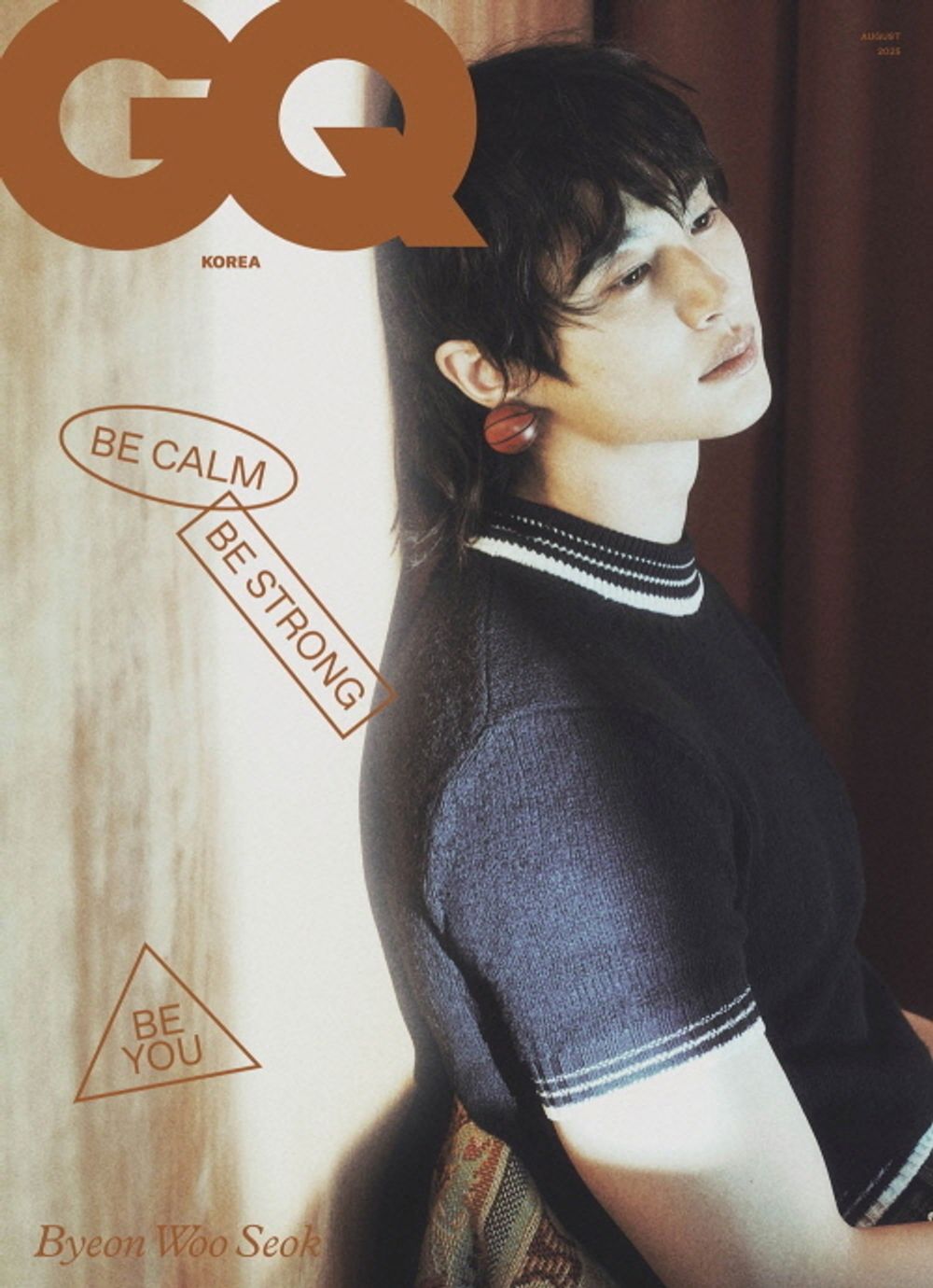Tạp Chí GQ (Korea) Magazine #August 2025 - Byeon Woo-seok