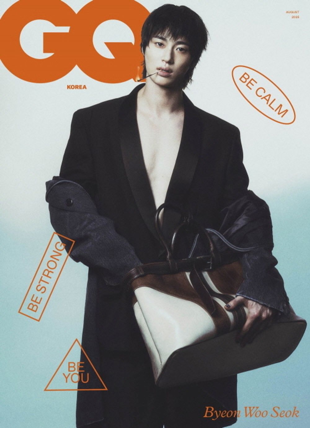 Tạp Chí GQ (Korea) Magazine #August 2025 - Byeon Woo-seok