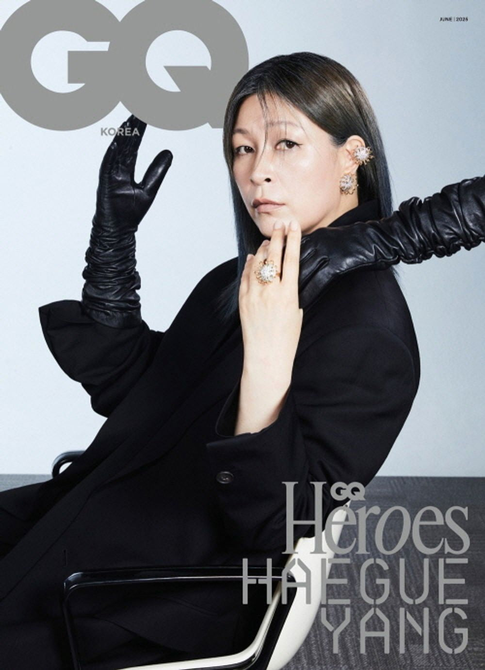 Tạp Chí GQ (Korea) Magazine #June 2025 - Haegue Yang-Kallos