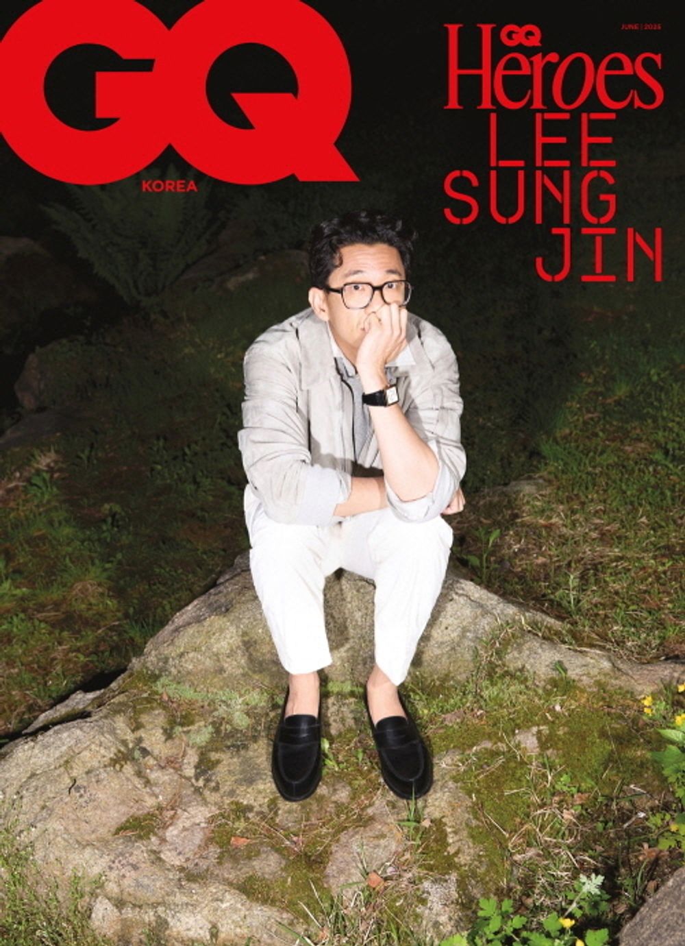 Tạp Chí GQ (Korea) Magazine #June 2025 - Lee Sung Jin