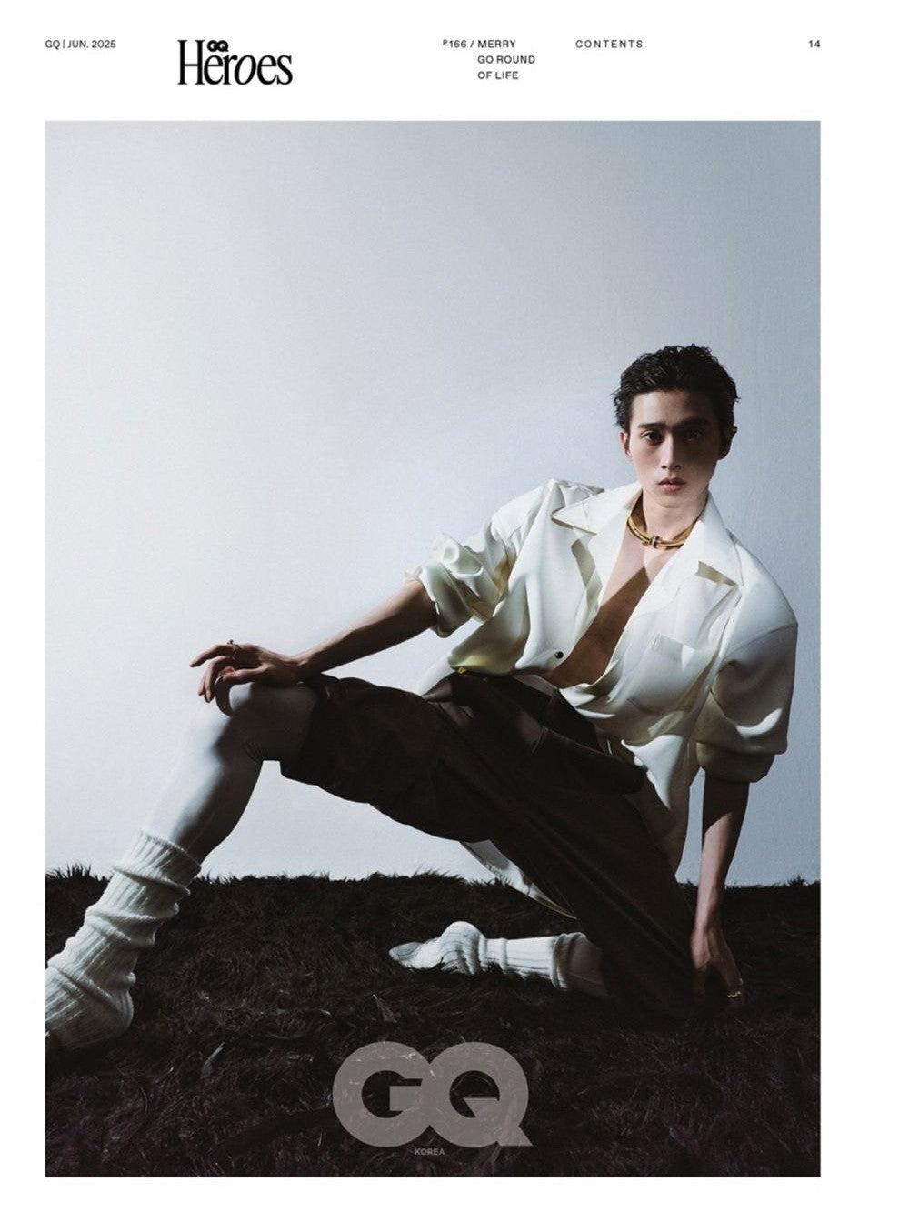 Tạp Chí GQ (Korea) Magazine #June 2025 - Jeon Min-chul