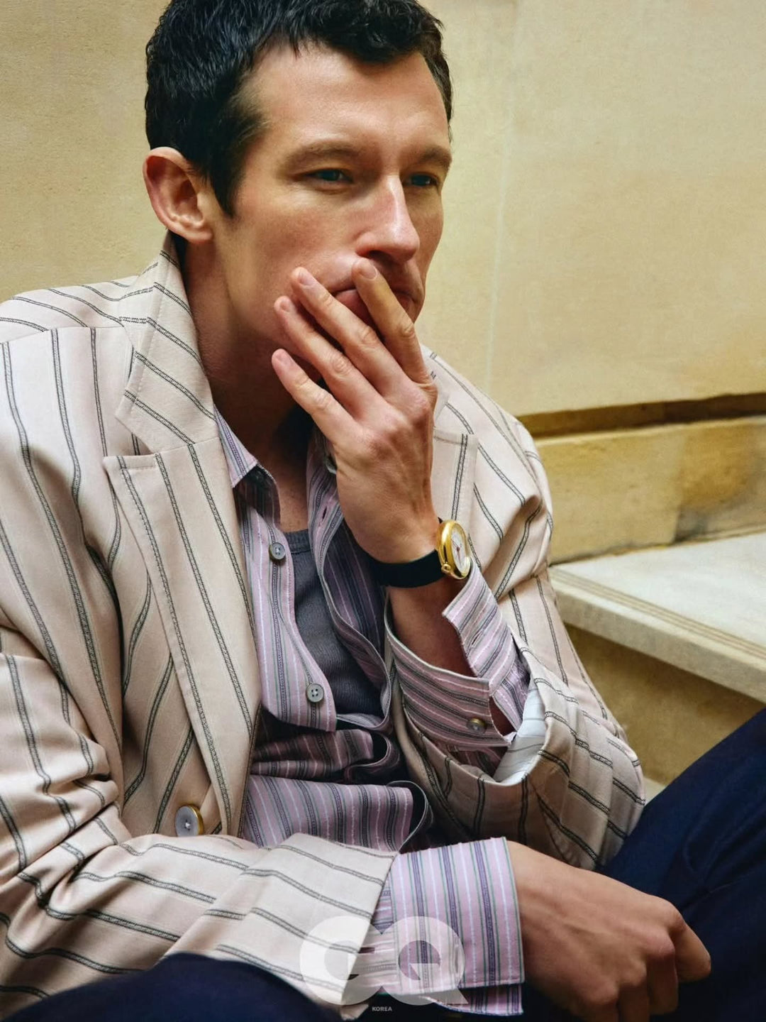 Tạp Chí GQ (Korea) Magazine #March 2026 - Callum Turner