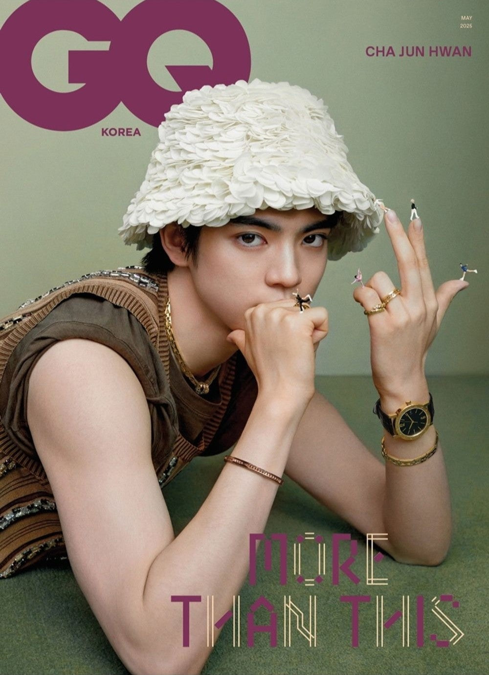 Tạp Chí GQ (Korea) Magazine #May 2025 - CHA JUN HWAN-Kallos