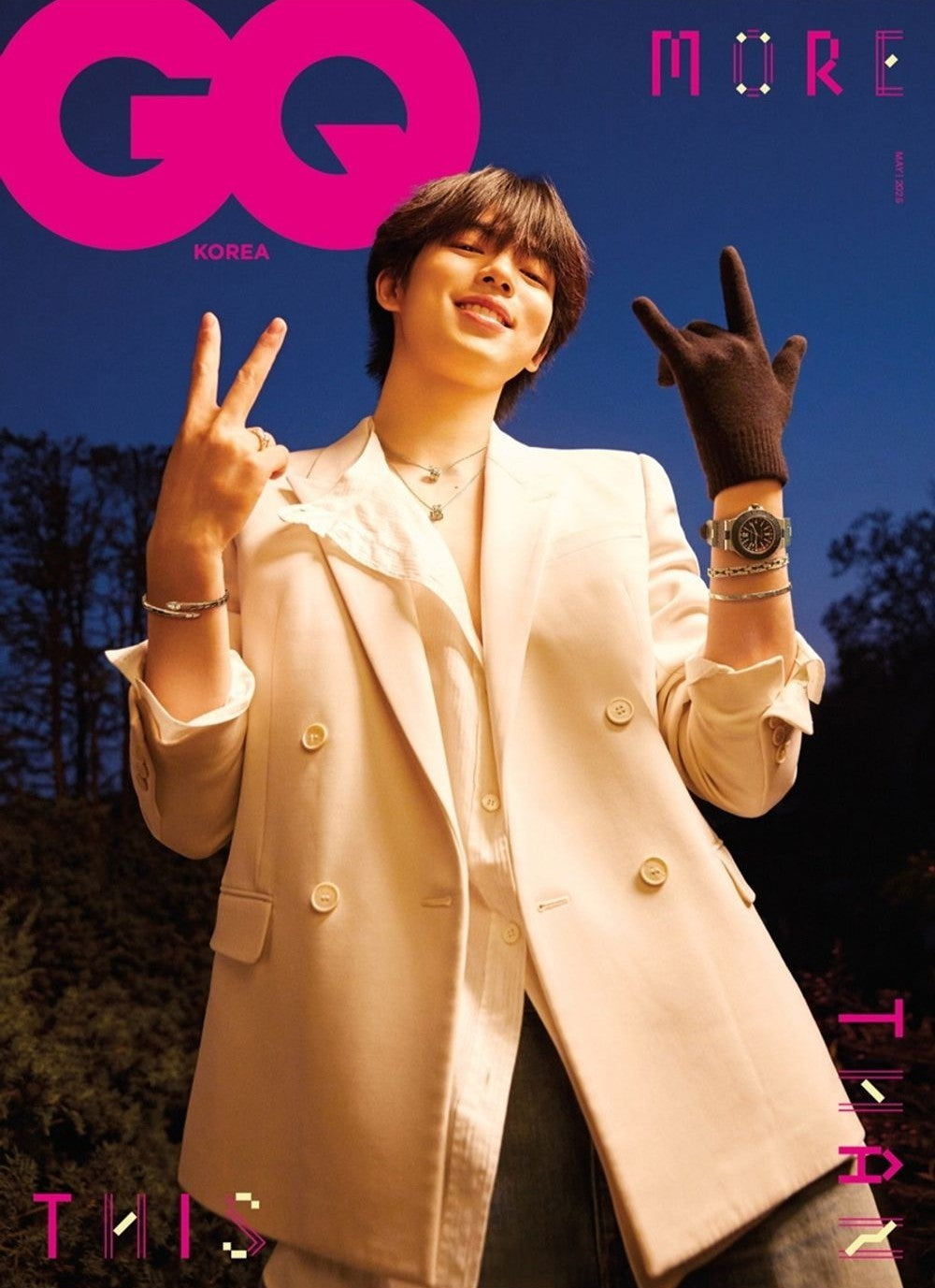 Tạp Chí GQ (Korea) Magazine #May 2025 - CHA JUN HWAN-Kallos