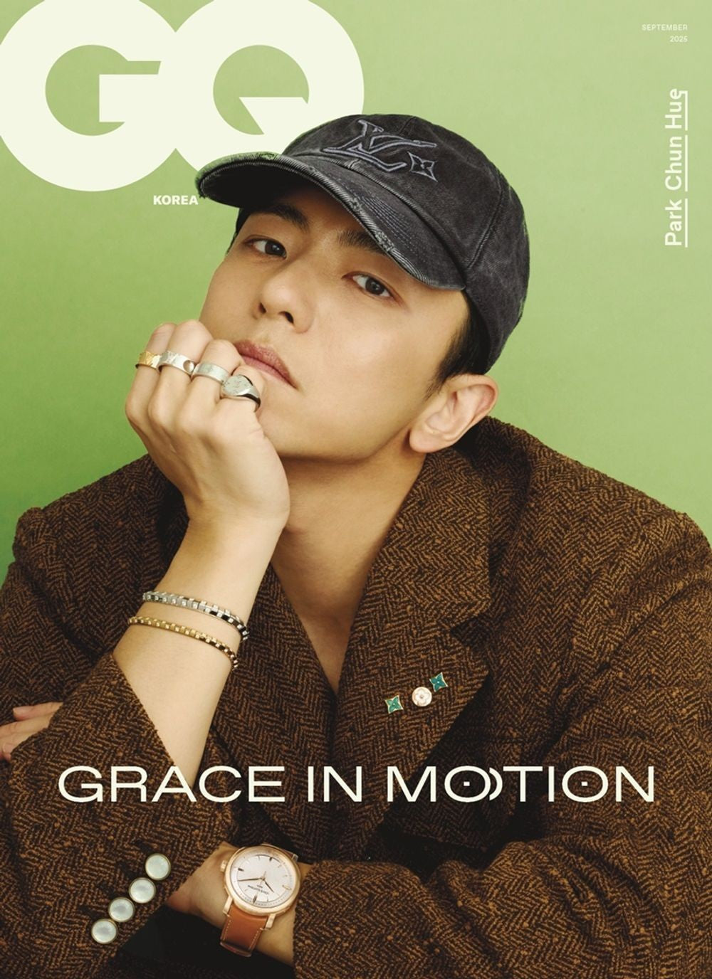 Tạp Chí GQ (Korea) Magazine #September 2025 - Park Chun-hue-Kallos