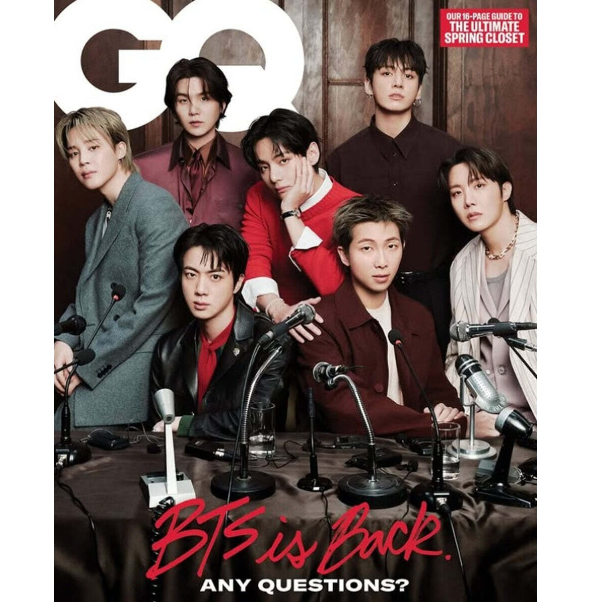 Tạp Chí GQ (USA) Magazine #March 2026 - BTS Is Back