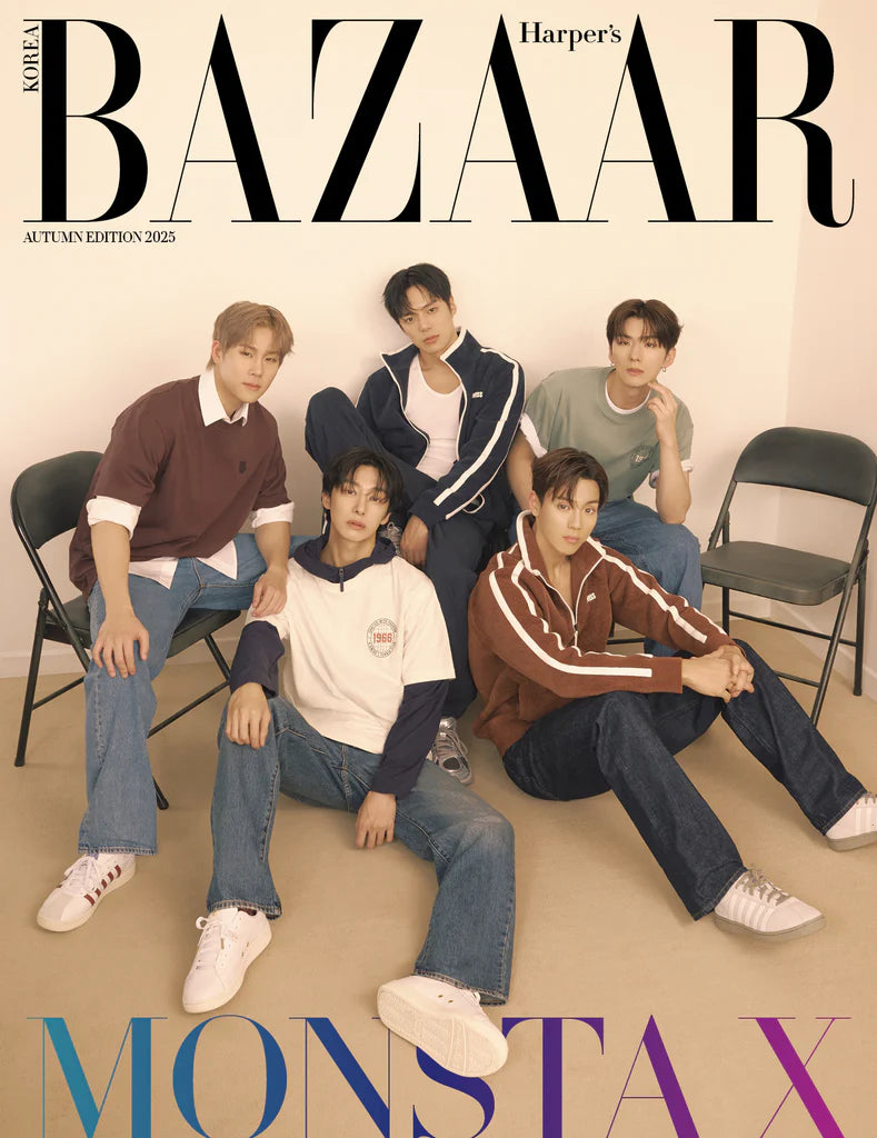 Tạp Chí Harper's Bazaar (Korea) Magazine #Autumn 2025 - MONSTA X