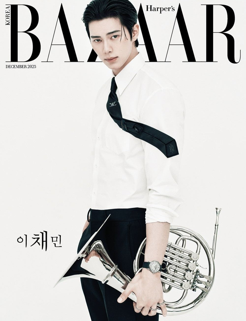Tạp Chí Harper's Bazaar (Korea) Magazine #December 2025 - Lee Chae-min-Kallos