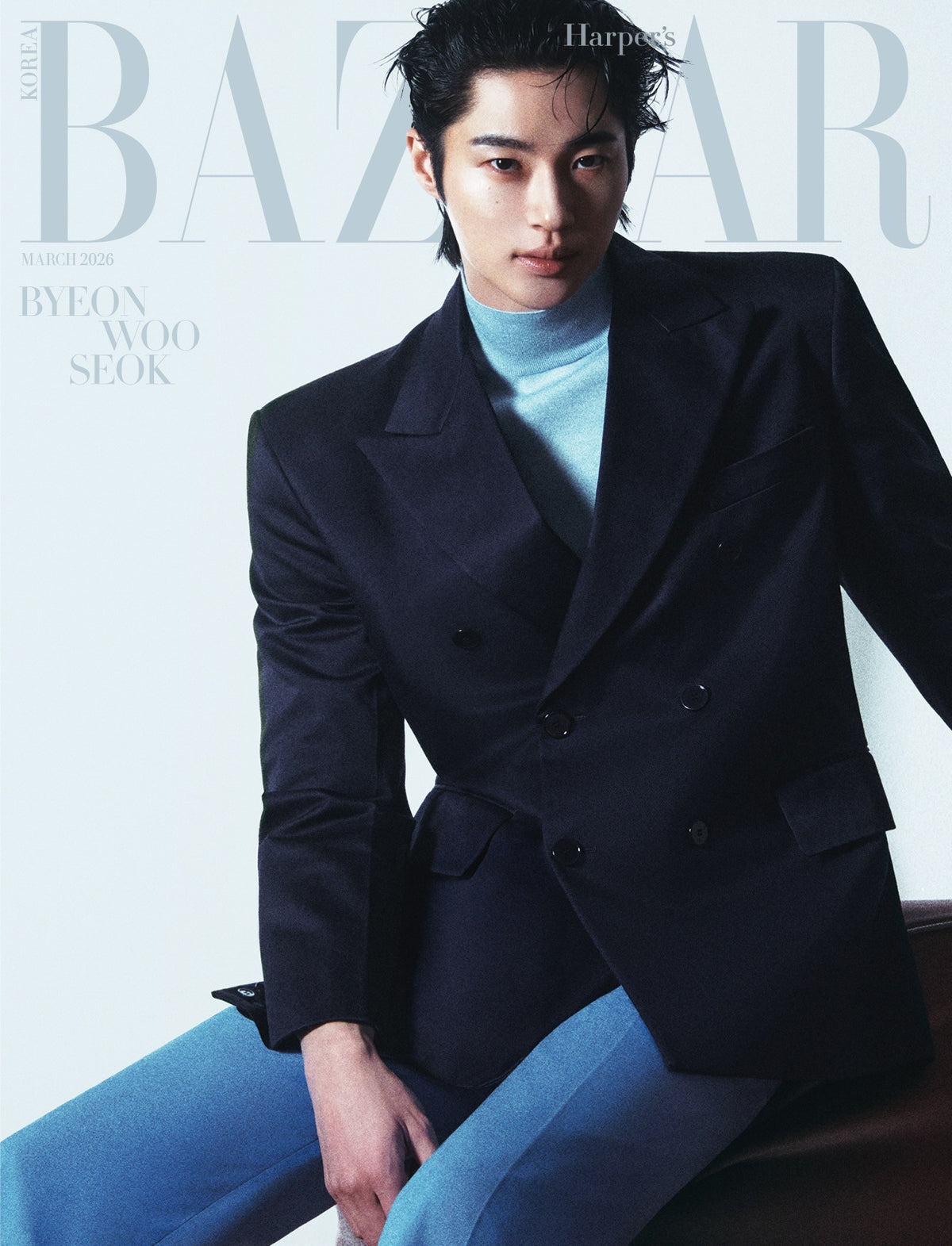 Tạp Chí Harper's Bazaar (Korea) Magazine #March 2026 - Byeon Woo Seok