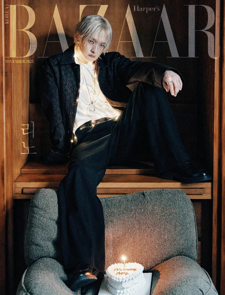 Tạp Chí Harper's Bazaar (Korea) Magazine #November 2025 - Lee Know (Stray Kids)