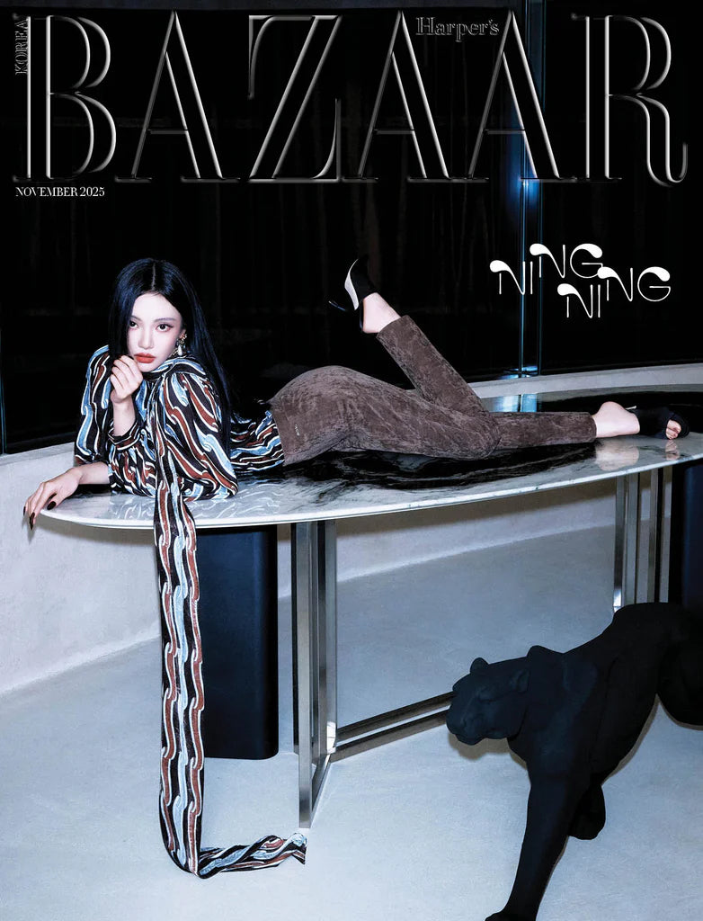 Tạp Chí Harper's Bazaar (Korea) Magazine #November 2025 - Ningning (Aespa)