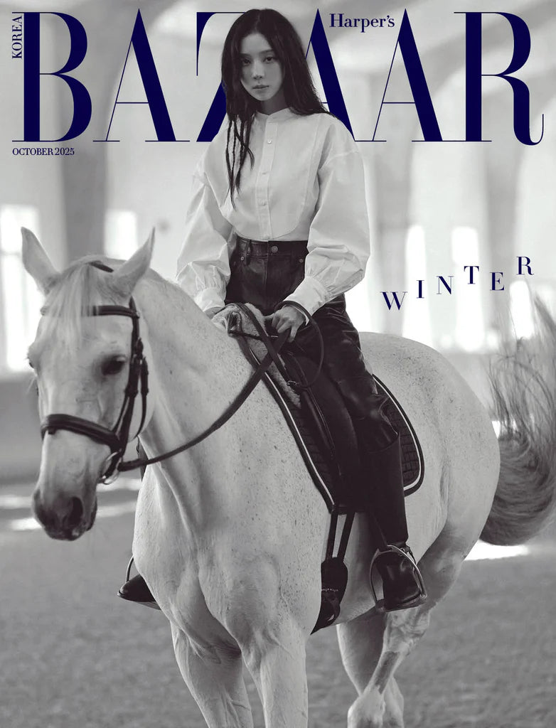 Tạp Chí Harper's Bazaar (Korea) Magazine #October 2025 - WINTER (Aespa)-Kallos