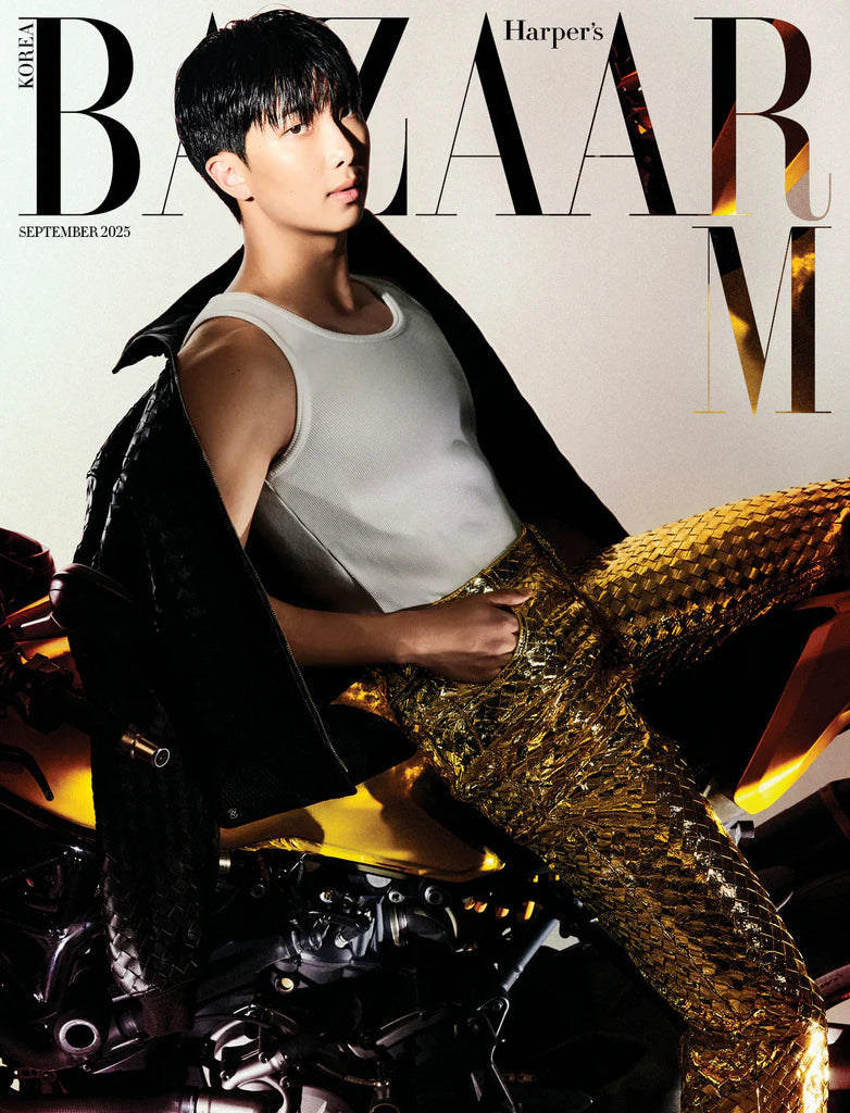 Tạp Chí Harper's Bazaar (Korea) Magazine #September 2025 - RM (BTS)-Kallos