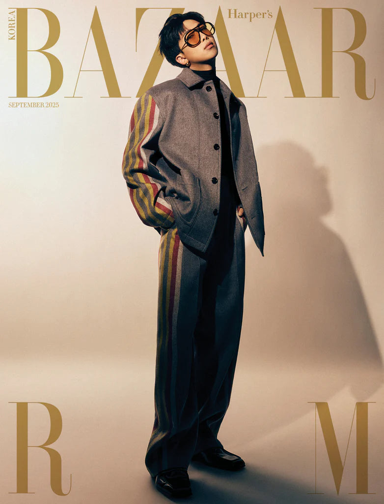 Tạp Chí Harper's Bazaar (Korea) Magazine #September 2025 - RM (BTS)-Kallos