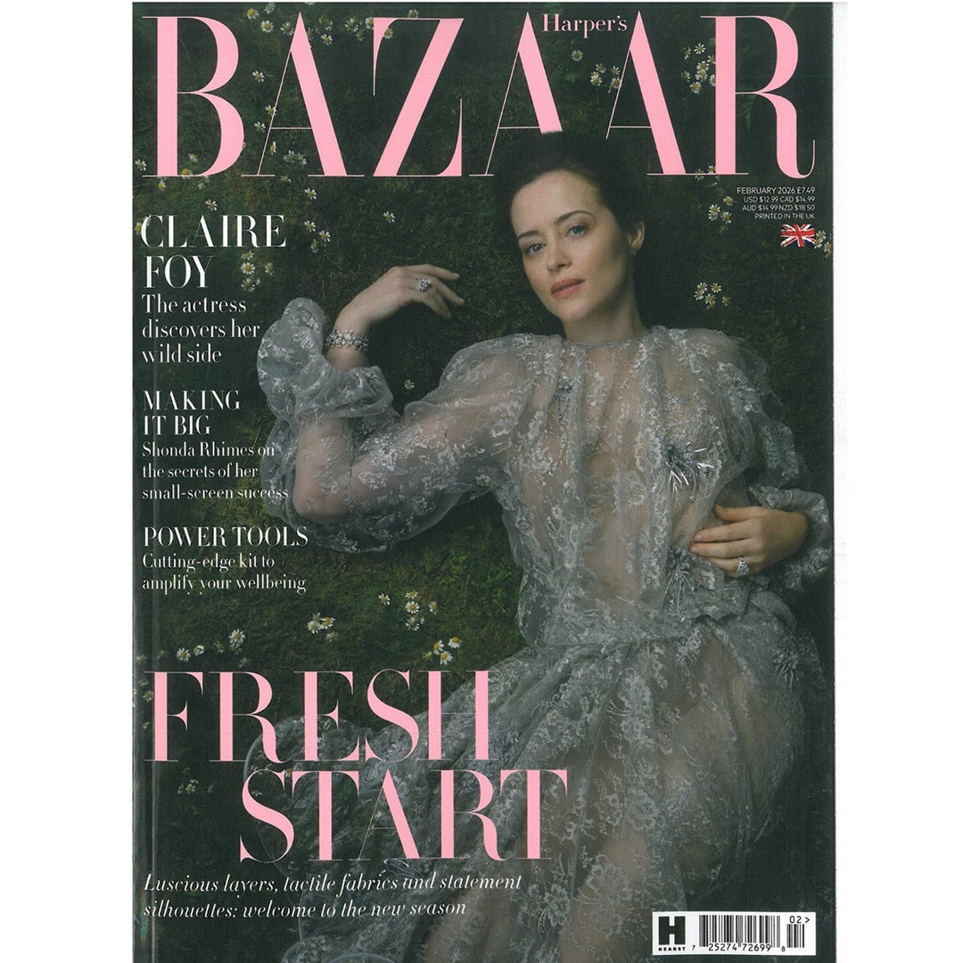Tạp Chí Harper's Bazaar (UK) Magazine #February 2026 - Claire Foy