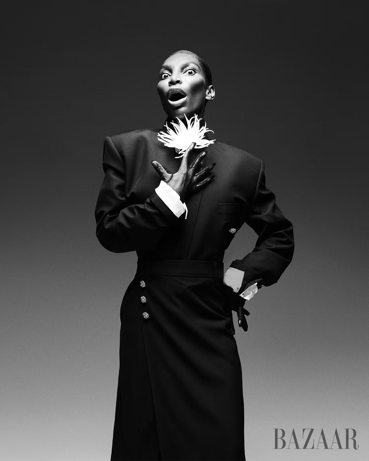 Tạp Chí Harper's Bazaar (USA) Magazine #March 2026 - Michaela Coel